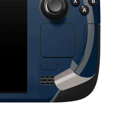 NBA Memphis Grizzlies Large Logo Steam Deck Handheld Gaming Computer Skin