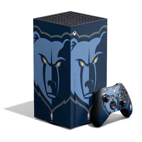 NBA Memphis Grizzlies Large Logo XBox Series X Digital Edition Bundle Skin