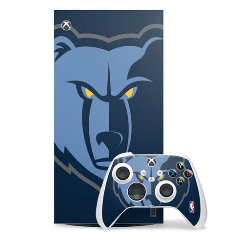 NBA Memphis Grizzlies Large Logo Xbox Series X Skins