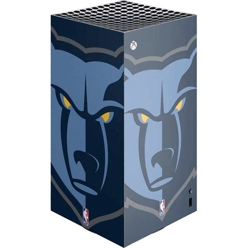 NBA Memphis Grizzlies Large Logo XBox Series X Digital Edition Console Skin