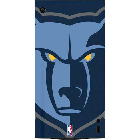 NBA Memphis Grizzlies Large Logo XBox Series X Digital Edition Console Skin