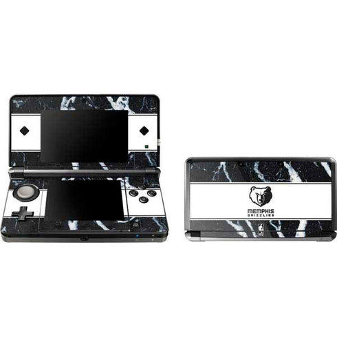 NBA Memphis Grizzlies Marble 3DS (2011) Skin
