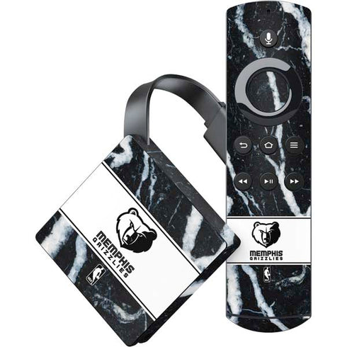 NBA Memphis Grizzlies Marble Amazon Fire TV Skin