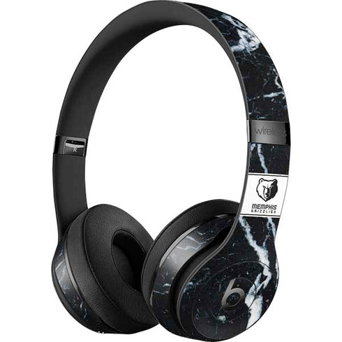 NBA Memphis Grizzlies Marble Beats Solo 3 Wireless Skin