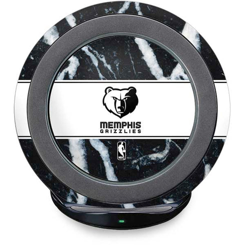 NBA Memphis Grizzlies Marble Fast Charge Wireless Charging Stand Skin