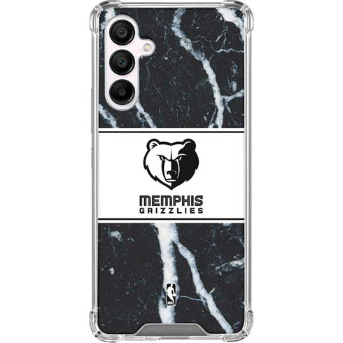 NBA Memphis Grizzlies Marble Galaxy A16 5G Clear Case