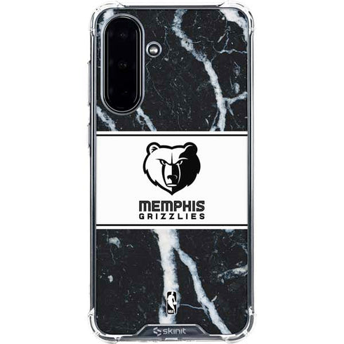 NBA Memphis Grizzlies Marble Galaxy A36 5G Clear Case
