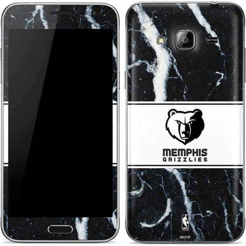 NBA Memphis Grizzlies Marble Galaxy J3 Skin