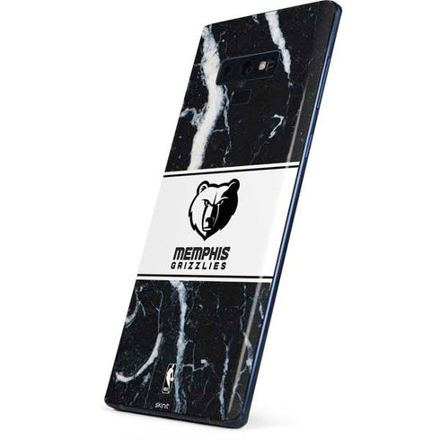 NBA Memphis Grizzlies Marble Galaxy Note 9 Skin