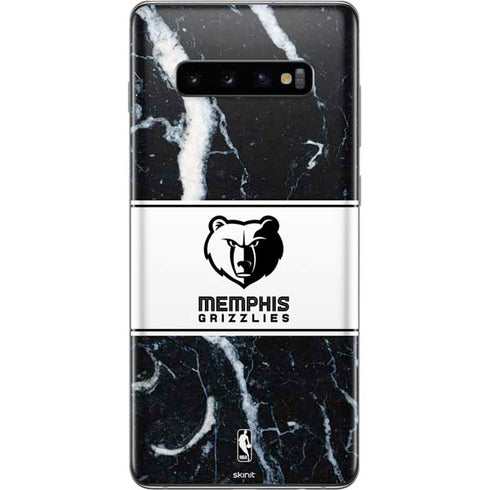 NBA Memphis Grizzlies Marble Galaxy S10 Plus Skin