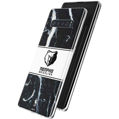 NBA Memphis Grizzlies Marble Galaxy S10 Plus Skin