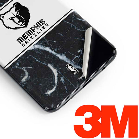 NBA Memphis Grizzlies Marble Galaxy S10 Skin