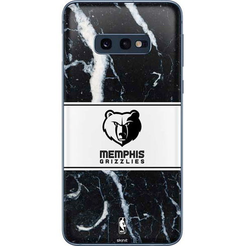 NBA Memphis Grizzlies Marble Galaxy S10e Skin
