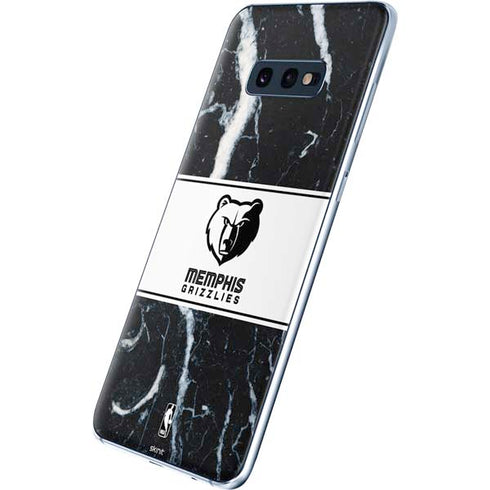 NBA Memphis Grizzlies Marble Galaxy S10e Skin