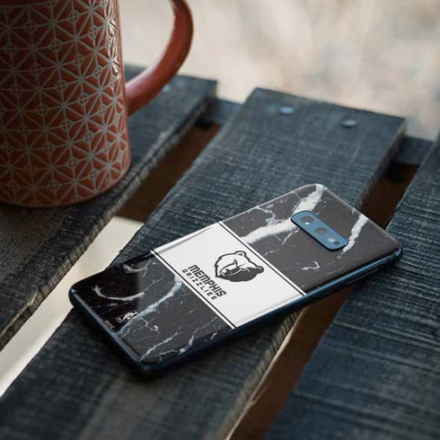 NBA Memphis Grizzlies Marble Galaxy S10e Skin