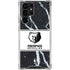 NBA Memphis Grizzlies Marble Galaxy S23 Ultra Clear Case
