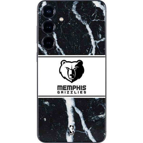 NBA Memphis Grizzlies Marble Galaxy S25 Plus Skin