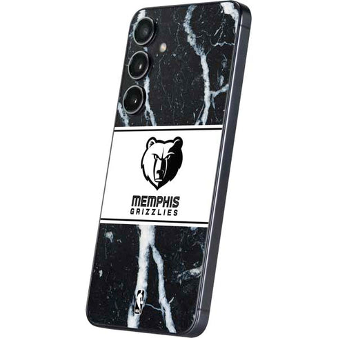 NBA Memphis Grizzlies Marble Galaxy S25 Plus Skin