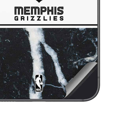 NBA Memphis Grizzlies Marble Galaxy S25 Plus Skin