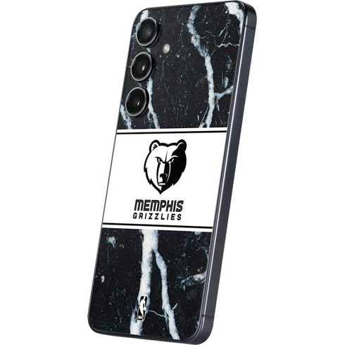 NBA Memphis Grizzlies Marble Galaxy S24 Skin
