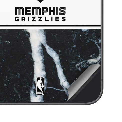 NBA Memphis Grizzlies Marble Galaxy S24 Skin