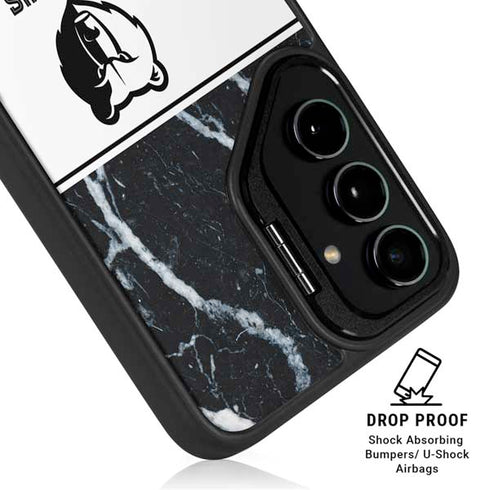 NBA Memphis Grizzlies Marble Galaxy S25 Ultra Kickstand Case