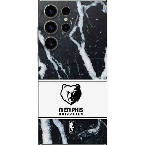 NBA Memphis Grizzlies Marble Galaxy S25 Ultra Skin