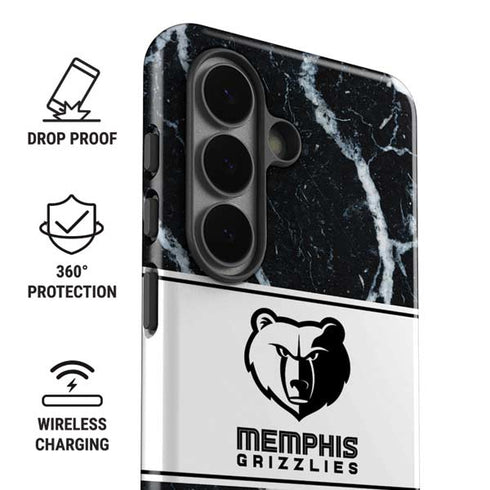 NBA Memphis Grizzlies Marble Galaxy S26 Impact Case
