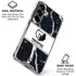 NBA Memphis Grizzlies Marble Galaxy S26 Plus Clear Case