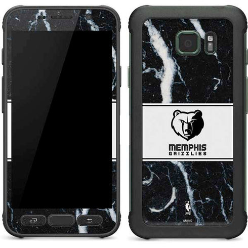 NBA Memphis Grizzlies Marble Galaxy S7 Active Skin