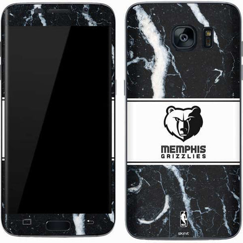 NBA Memphis Grizzlies Marble Galaxy S7 Skin