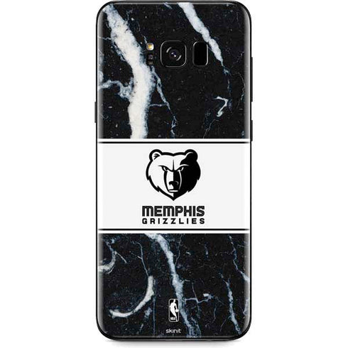 NBA Memphis Grizzlies Marble Galaxy S8 Plus Skin