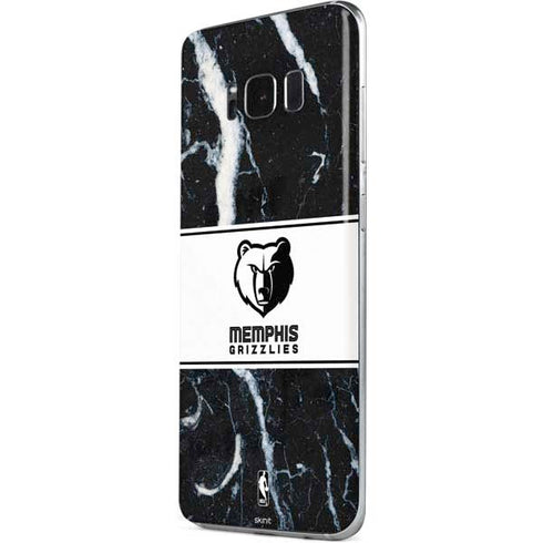 NBA Memphis Grizzlies Marble Galaxy S8 Skin