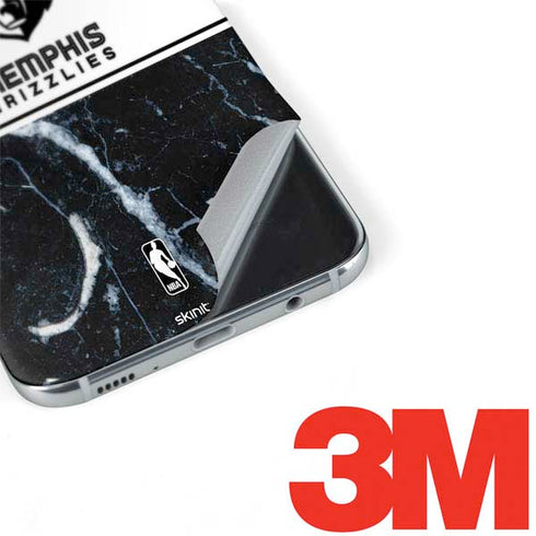 NBA Memphis Grizzlies Marble Galaxy S8 Skin