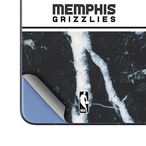 NBA Memphis Grizzlies Marble Galaxy Z Fold5 5G Skin