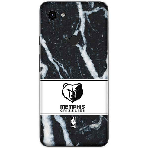NBA Memphis Grizzlies Marble Google Pixel 3a XL Skin