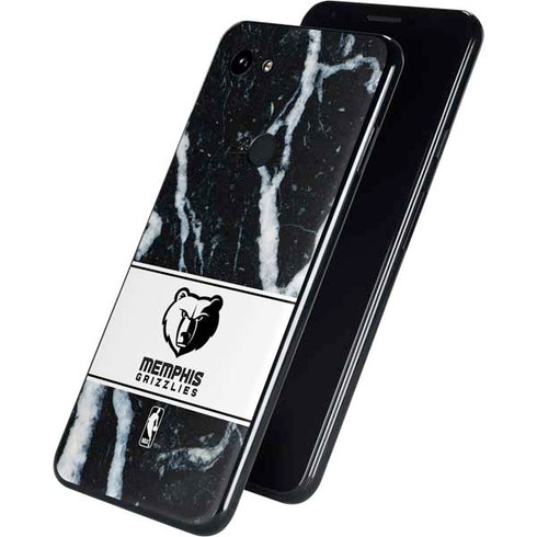NBA Memphis Grizzlies Marble Google Pixel 3a XL Skin