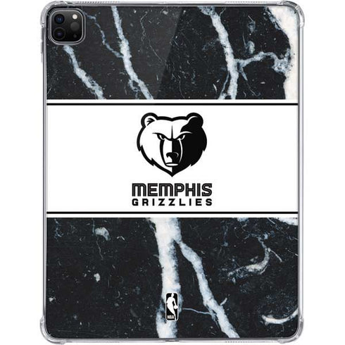 NBA Memphis Grizzlies Marble iPad Pro 11in (2024) Clear Case
