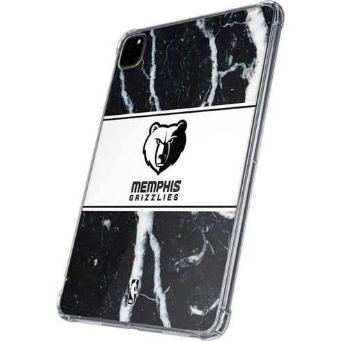 NBA Memphis Grizzlies Marble iPad Pro 11in (2024) Clear Case