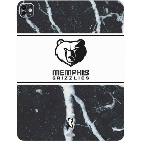 NBA Memphis Grizzlies Marble iPad Pro 13in M4 (2024) Skin