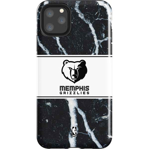NBA Memphis Grizzlies Marble iPhone Cases