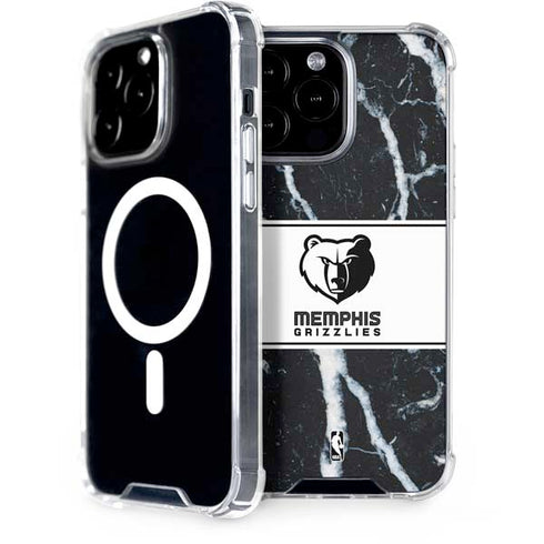 NBA Memphis Grizzlies Marble iPhone Cases