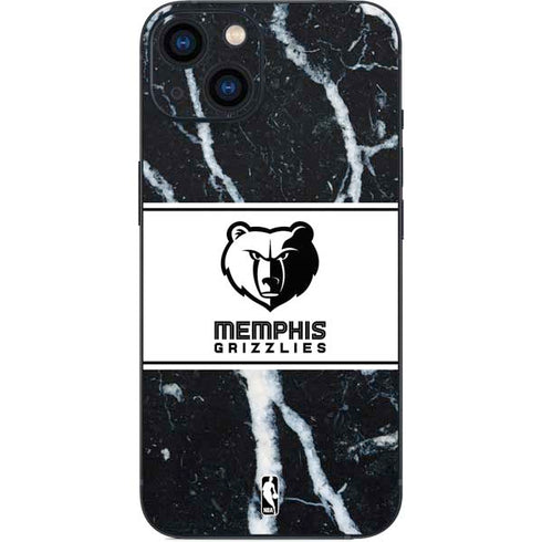 NBA Memphis Grizzlies Marble iPhone Skins