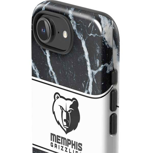 NBA Memphis Grizzlies Marble iPhone 16e Impact Case
