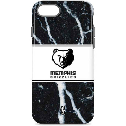 NBA Memphis Grizzlies Marble iPhone Cases