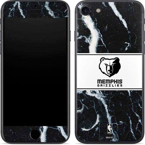 NBA Memphis Grizzlies Marble iPhone 7 Skin