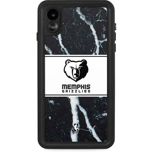 NBA Memphis Grizzlies Marble iPhone Cases