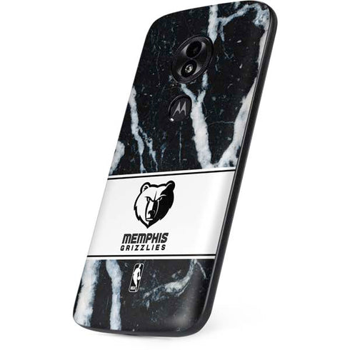 NBA Memphis Grizzlies Marble Moto E5 Play Skin