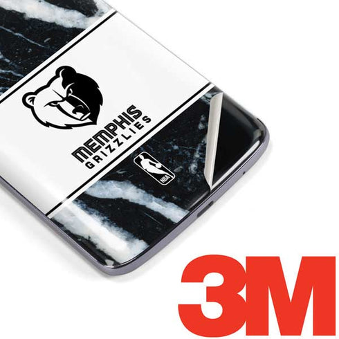 NBA Memphis Grizzlies Marble Moto E5 Plus Skin