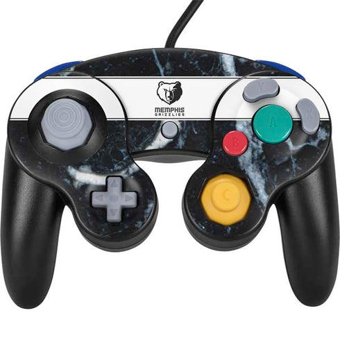 NBA Memphis Grizzlies Marble Nintendo GameCube Controller Skin